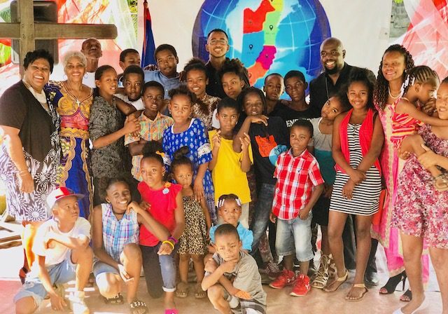 Young students of Belize